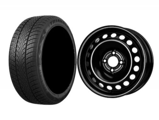 Roata completa Dacia Lodgy, Dokker janta otel ALCAR 7775 6x15 + anvelopa Iarna Triangle TW401 185/65R15 88H